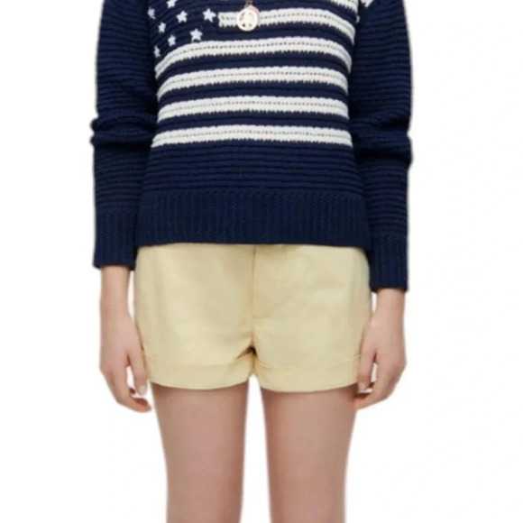 RE/DONE 90s Trouser Cotton Short Relaxed Fit in Washed Buttercream size 31 NWT - Picture 8 of 8